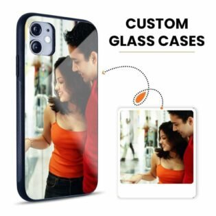 Personalized Glass Back Case - HappyDeals4u.in