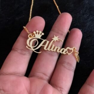 Customized Name Pendent Necklace | HappyDeals4U