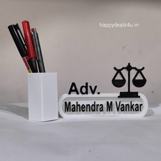 Advocate Table Top | Advocate Pen Stand - Gift For Advocate