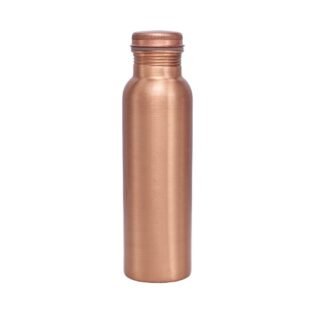 Pure Copper Bottle - Leak Proof Screw Cap 1L - Can be Personalized with Name