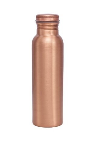 Pure Copper Bottle - Leak Proof Screw Cap 1L - Can be Personalized with Name