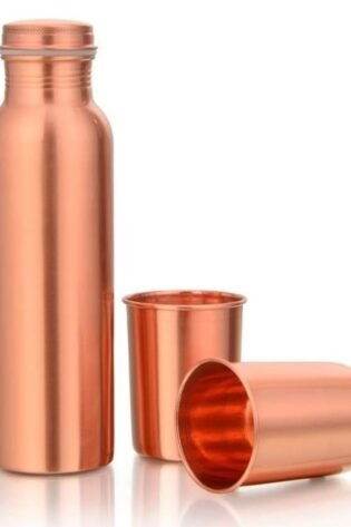 Copper Bottle Combo Gift Set