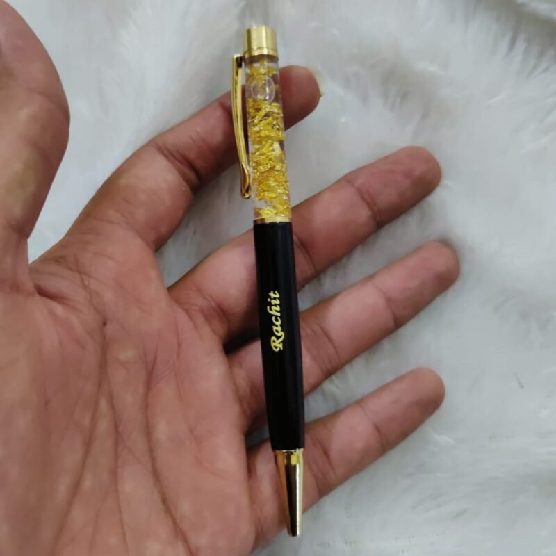 gold flake pen