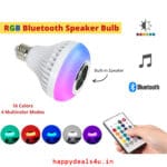 Bluetooth Bulb Speaker - Led Speaker Music Bulb With Remote Control