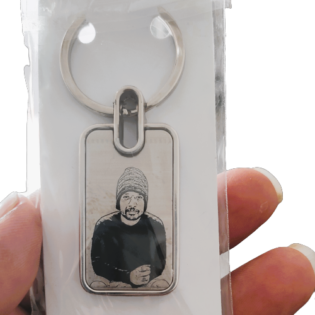 Photo Engraved Keychain