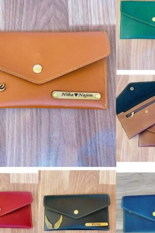 personalized ladies clutch