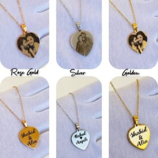 Photo pendant necklace