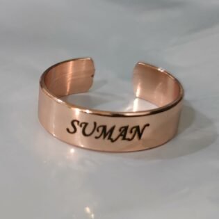 personalized name ring